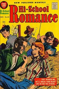 Cover Thumbnail for Hi-School Romance (Harvey, 1949 series) #69