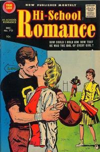 Cover for Hi-School Romance (Harvey, 1949 series) #70