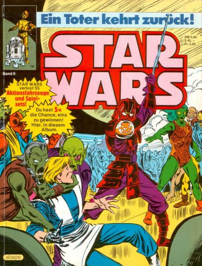 Cover for Star Wars (Egmont Ehapa, 1984 series) #6