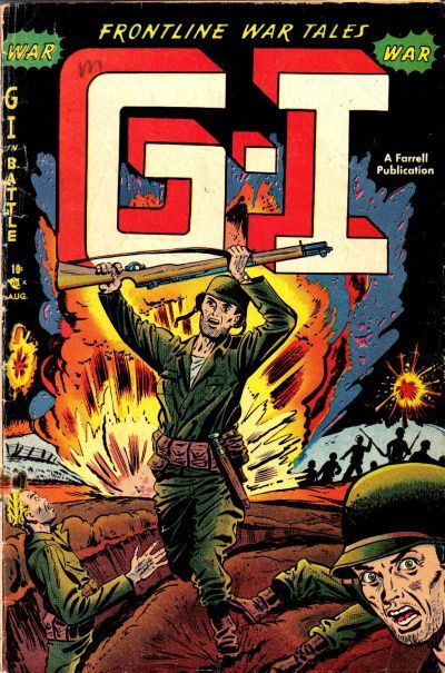 Cover for G-I in Battle (Farrell, 1952 series) #1