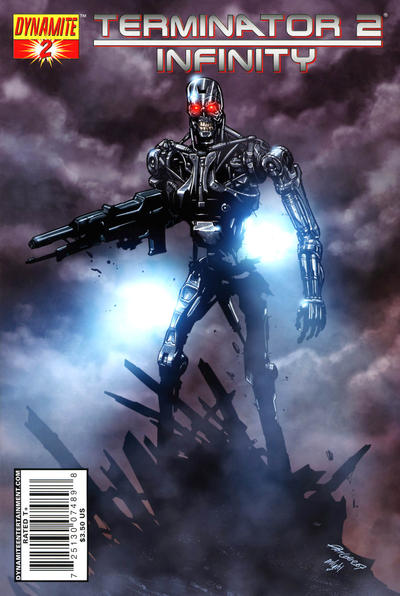 Cover for Terminator 2: Infinity (Dynamite Entertainment, 2007 series) #2 [Cover A Pat Lee]