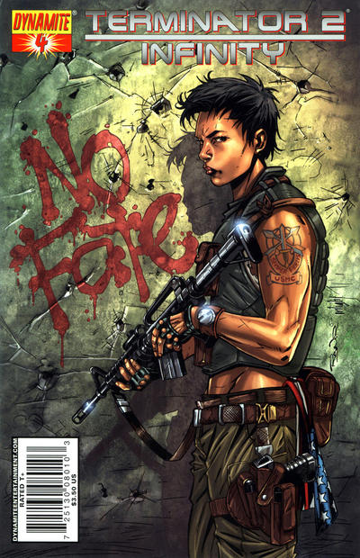 Cover for Terminator 2: Infinity (Dynamite Entertainment, 2007 series) #4 [Cover C Nigel Raynor]