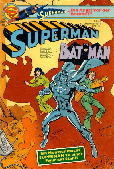 Cover for Superman (Egmont Ehapa, 1966 series) #27/1979