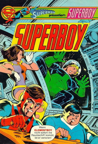 Cover for Superboy (Egmont Ehapa, 1980 series) #13/1980