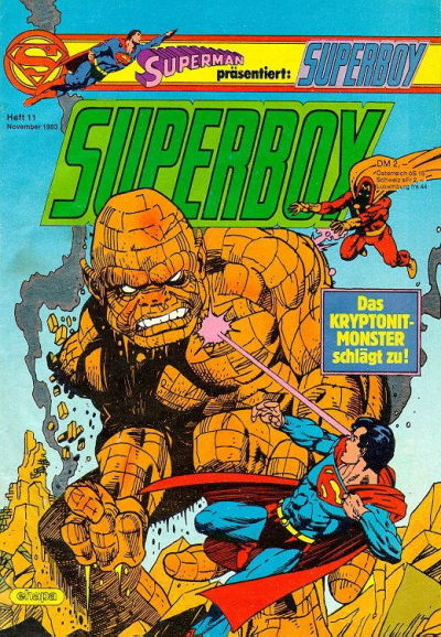 Cover for Superboy (Egmont Ehapa, 1980 series) #11/1983