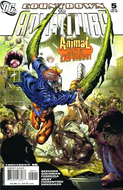 Cover for Countdown to Adventure (DC, 2007 series) #5