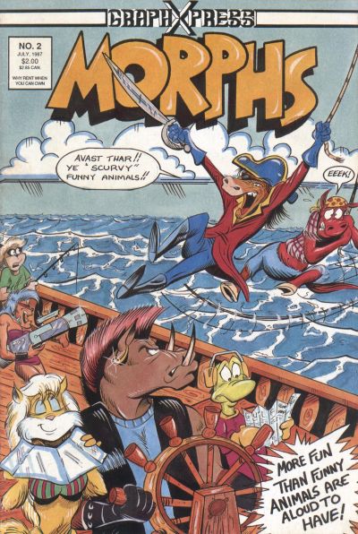 Cover for Morphs (GraphXPress, 1987 series) #2