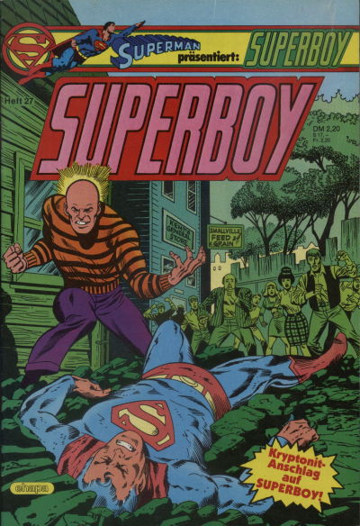 Cover for Superboy (Egmont Ehapa, 1980 series) #27