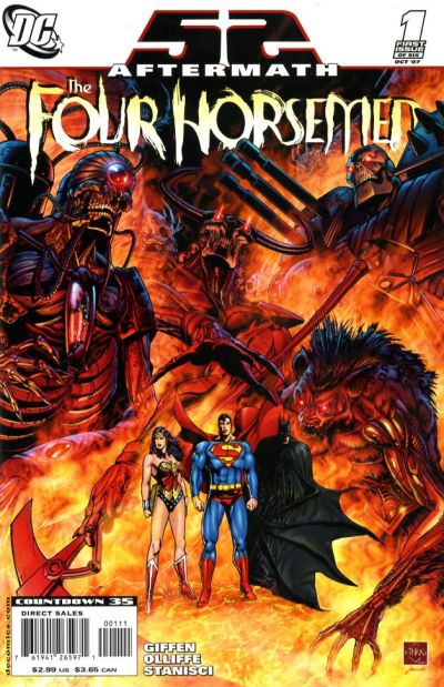 Cover for 52 Aftermath: The Four Horsemen (DC, 2007 series) #1