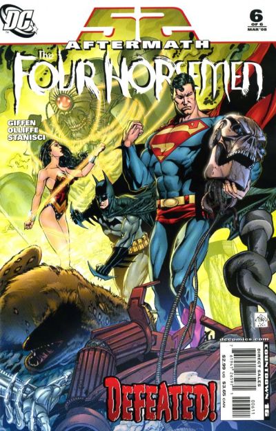 Cover for 52 Aftermath: The Four Horsemen (DC, 2007 series) #6