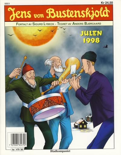 Cover for Jens von Bustenskjold (Bladkompaniet / Schibsted, 1985 series) #1998