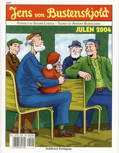 Cover for Jens von Bustenskjold (Bladkompaniet / Schibsted, 1985 series) #2004