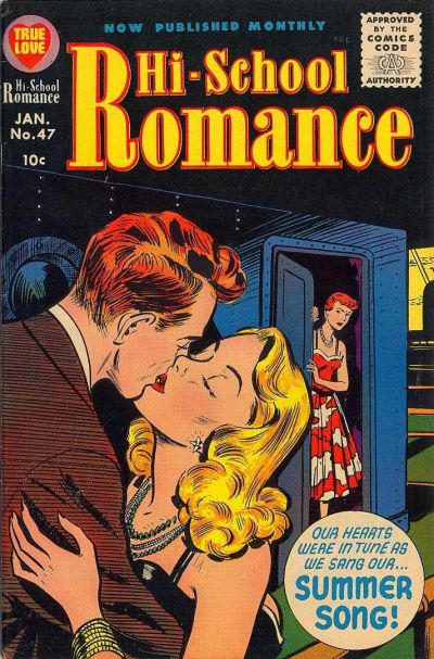 Cover for Hi-School Romance (Harvey, 1949 series) #47