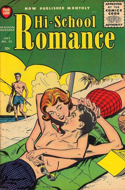 Cover for Hi-School Romance (Harvey, 1949 series) #53
