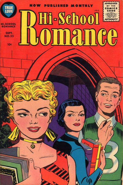 Cover for Hi-School Romance (Harvey, 1949 series) #55