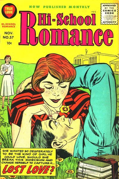 Cover for Hi-School Romance (Harvey, 1949 series) #57