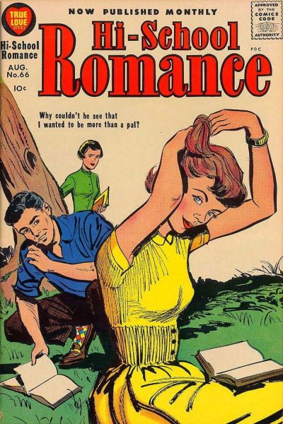 Cover for Hi-School Romance (Harvey, 1949 series) #66