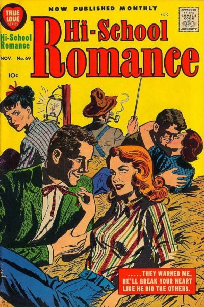 Cover for Hi-School Romance (Harvey, 1949 series) #69