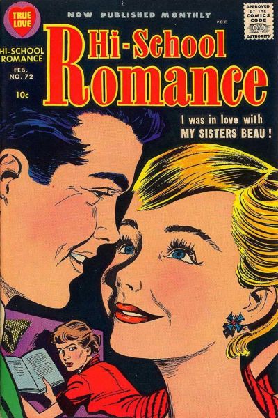Cover for Hi-School Romance (Harvey, 1949 series) #72