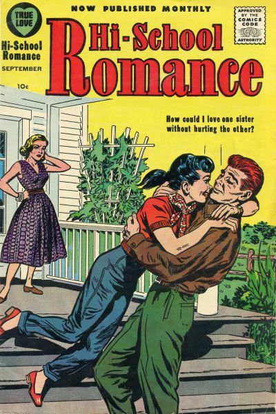 Cover for Hi-School Romance (Harvey, 1949 series) #74