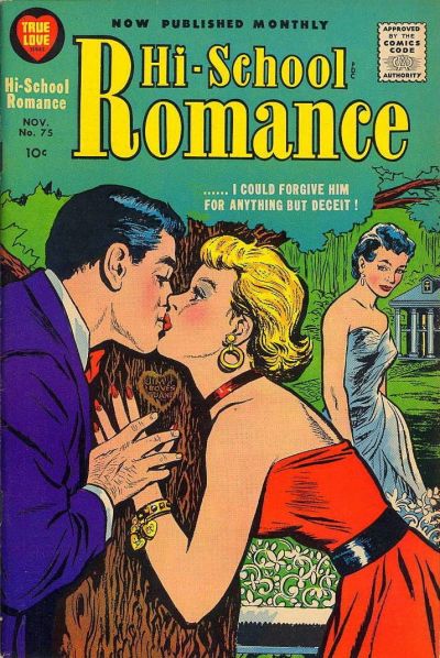 Cover for Hi-School Romance (Harvey, 1949 series) #75