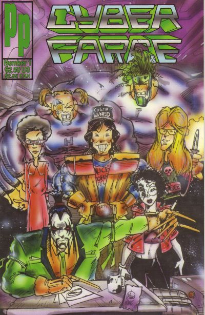 Cover for Cyberfarce (Entity-Parody, 1993 series) #1