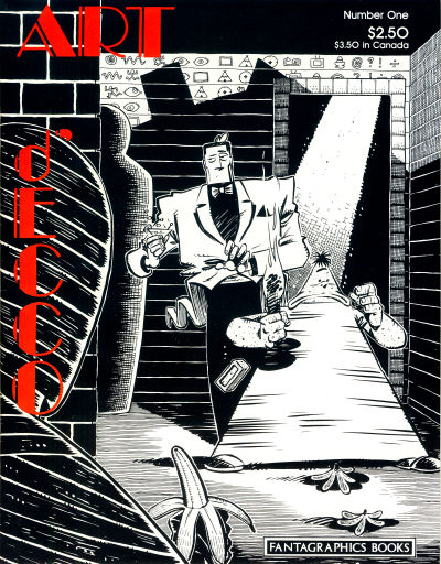Cover for Art D'Ecco (Fantagraphics, 1990 series) #1