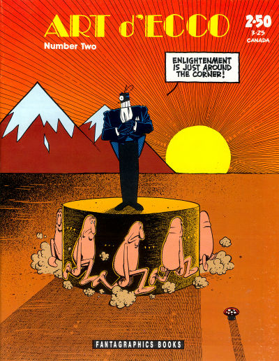 Cover for Art D'Ecco (Fantagraphics, 1990 series) #2