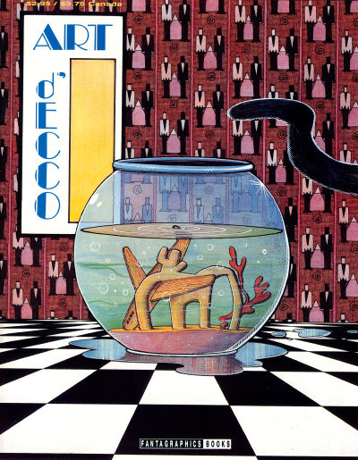 Cover for Art D'Ecco (Fantagraphics, 1990 series) #4