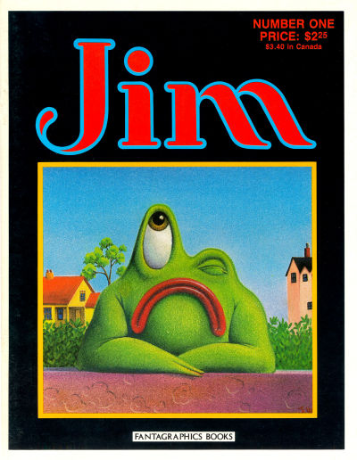 Cover for Jim (Fantagraphics, 1987 series) #1