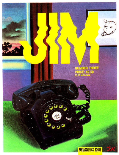 Cover for Jim (Fantagraphics, 1987 series) #3