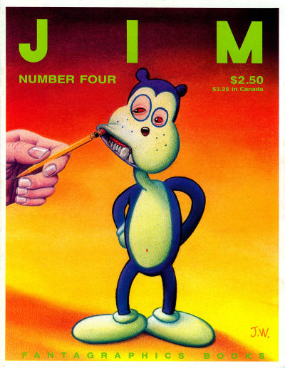 Cover for Jim (Fantagraphics, 1987 series) #4