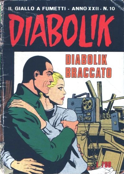 Cover for Diabolik (Astorina, 1962 series) #v22#10