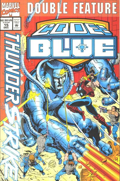 Cover for Marvel Double Feature ... Thunderstrike / Code Blue (Marvel, 1994 series) #15