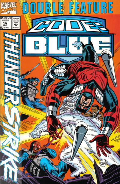 Cover for Marvel Double Feature ... Thunderstrike / Code Blue (Marvel, 1994 series) #16