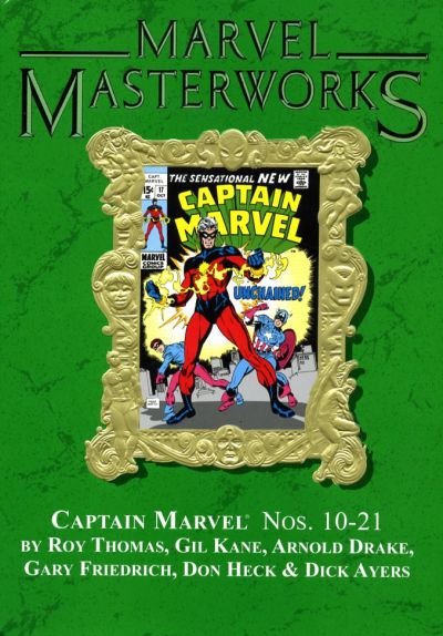 Cover for Marvel Masterworks: Captain Marvel (Marvel, 2005 series) #2 (82) [Limited Variant Edition]