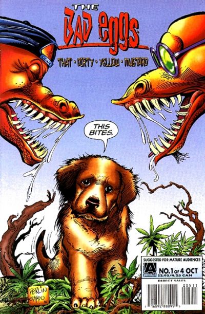 Cover for The Bad Eggs: That Dirty Yellow Mustard (Acclaim / Valiant, 1996 series) #1