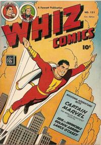 Cover Thumbnail for Whiz Comics (Derby Publishing, 1949 series) #121