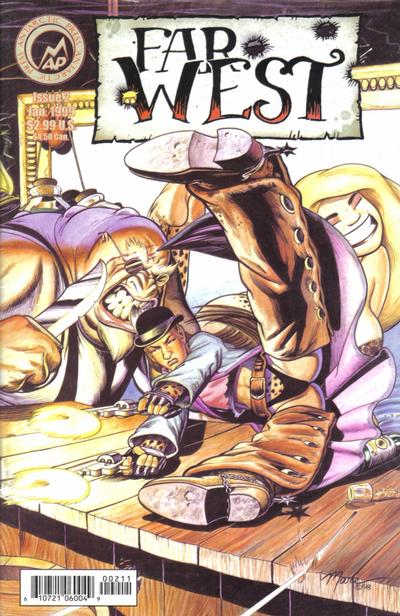 Cover for Far West (Antarctic Press, 1998 series) #2