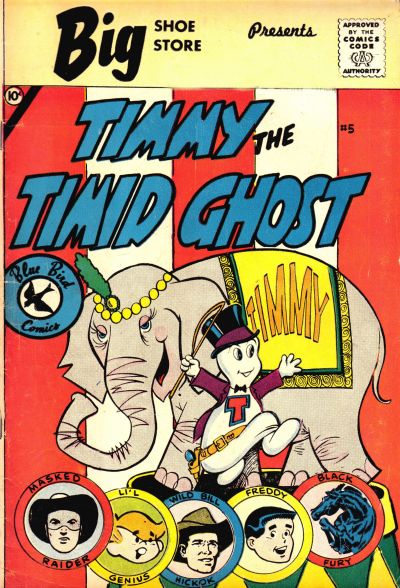Cover for Timmy the Timid Ghost (Charlton, 1959 series) #5