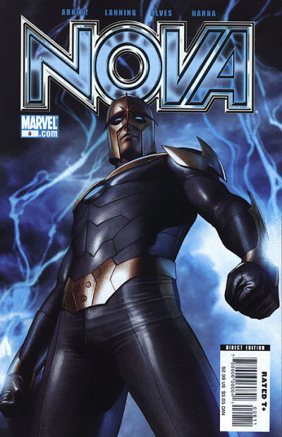 Cover for Nova (Marvel, 2007 series) #8