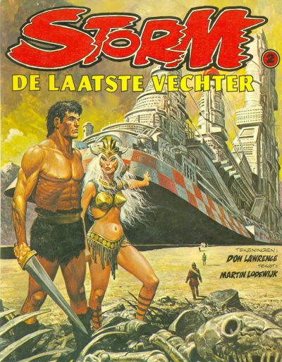 Cover for Storm (Oberon, 1978 series) #2 - De laatste vechter [Eerste druk (1979)]