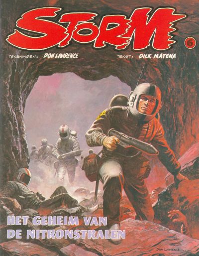 Cover for Storm (Oberon, 1978 series) #6 - Het geheim van de nitronstralen
