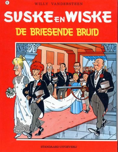Cover for Suske en Wiske (Standaard Uitgeverij, 1967 series) #92 - De briesende bruid
