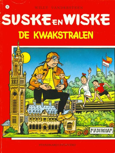 Cover for Suske en Wiske (Standaard Uitgeverij, 1967 series) #99 - De kwakstralen