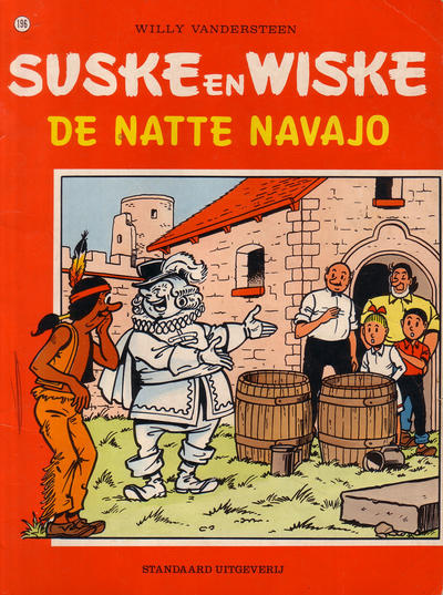 Cover for Suske en Wiske (Standaard Uitgeverij, 1967 series) #196 - De natte Navajo