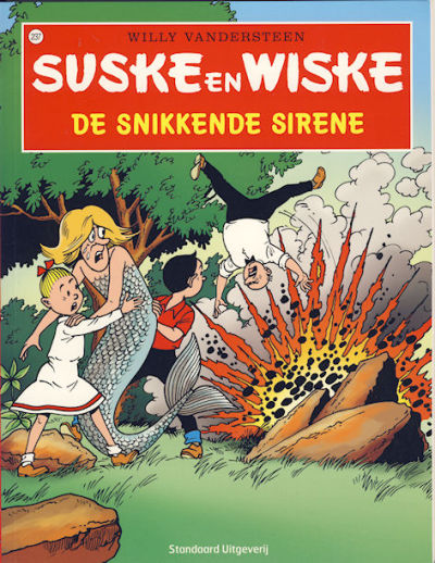 Cover for Suske en Wiske (Standaard Uitgeverij, 1967 series) #237 - De snikkende sirene [Herdruk 2008]