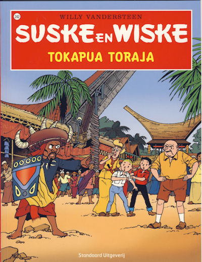 Cover for Suske en Wiske (Standaard Uitgeverij, 1967 series) #242 - Tokapua Toraja [Herdruk 2008]