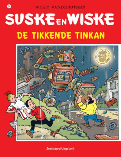 Cover for Suske en Wiske (Standaard Uitgeverij, 1967 series) #294 - De tikkende Tinkan