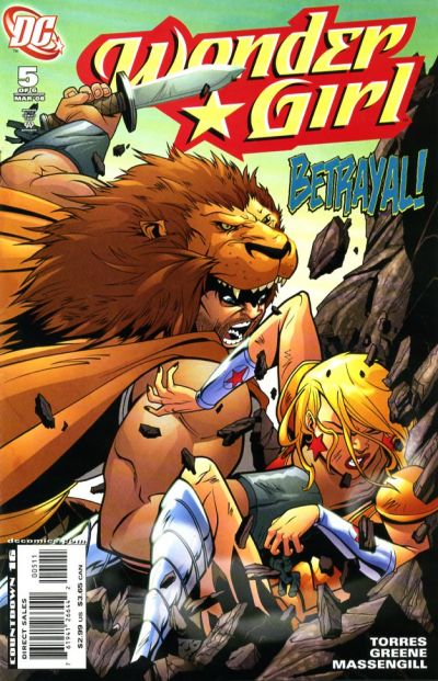 Cover for Wonder Girl (DC, 2007 series) #5
